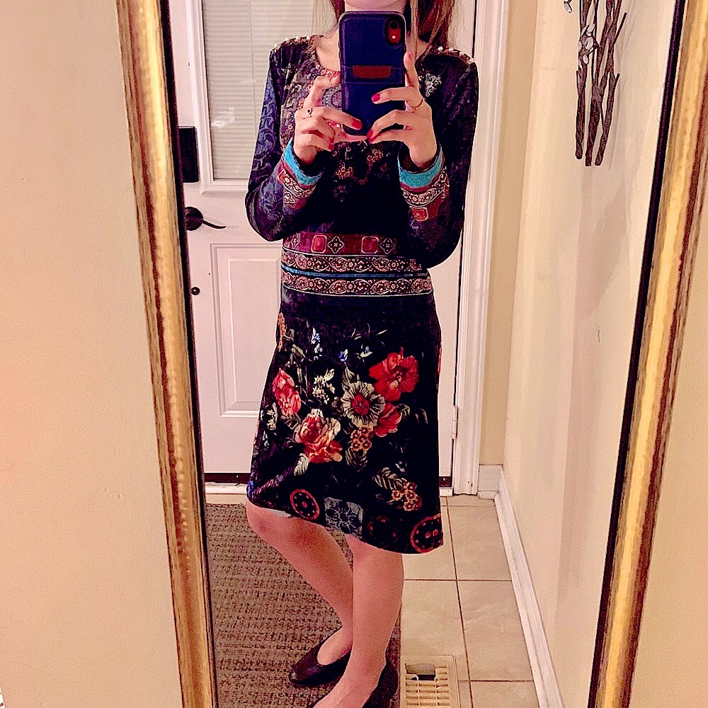 Velvet Dress by forever 21